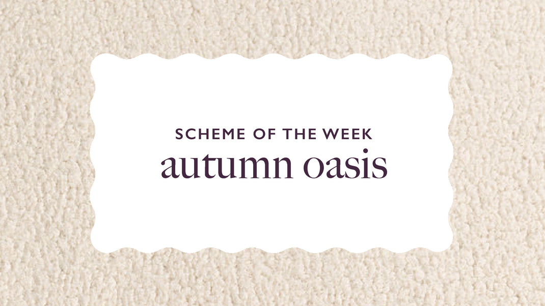 Scheme of the Week: Autumn Oasis