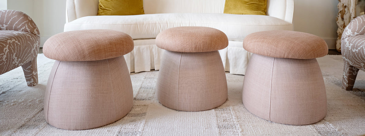 Custom cheap upholstered bench