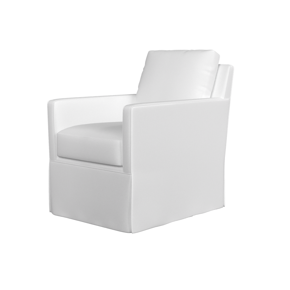 Upholstered Square Swivel Chair– Coley Home