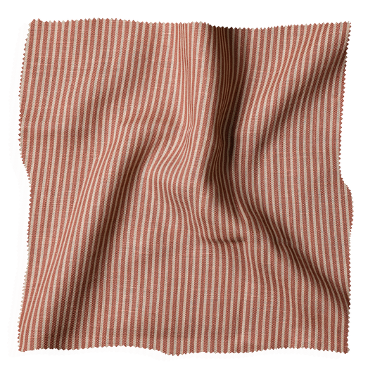 Pinstripe, Coral Pink