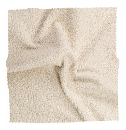 Cream textured fabric swatch from Coley Home, ideal for upholstery and interior design projects.