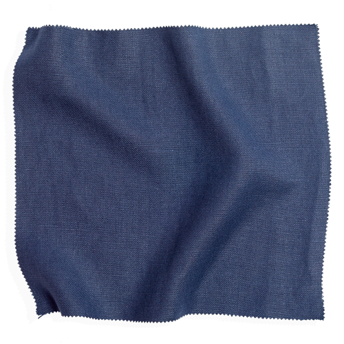 Dark blue fabric swatch by Coley Home, ideal for custom upholstery and decor projects.