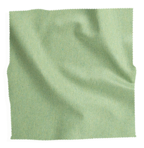 Green fabric swatch from Coley Home, showcasing texture and color for custom upholstery.