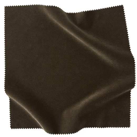 Dark brown fabric swatch from Coley Home showcasing texture and color.