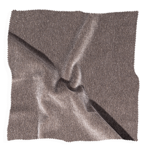 Coley Home fabric swatch in taupe color, showcasing a smooth texture for upholstery or home decor.