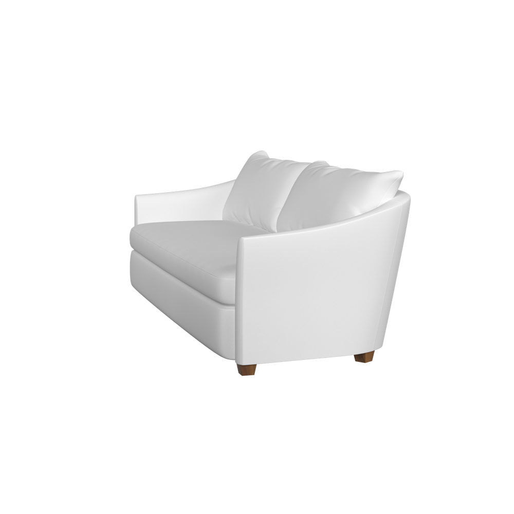 Custom Upholstered Pillow Back Sofa Coley Home