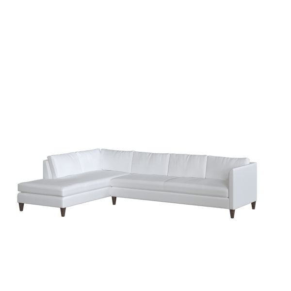 The Upholstered Bradley Bumper Chaise Sectional