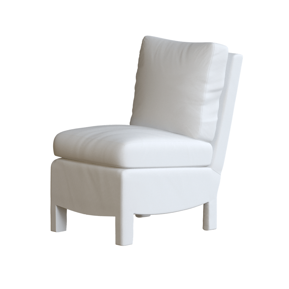 Custom Upholstered Slipper Chair Coley Home