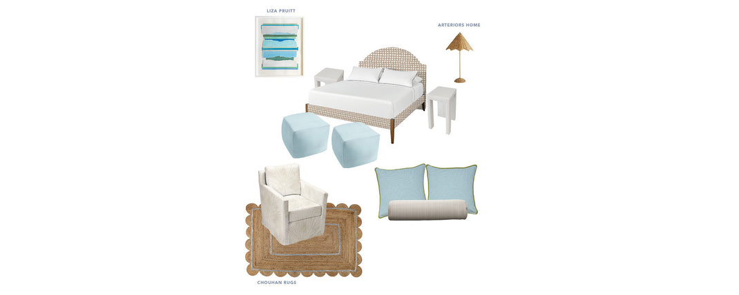 A Beachy Bedroom for the Summer!