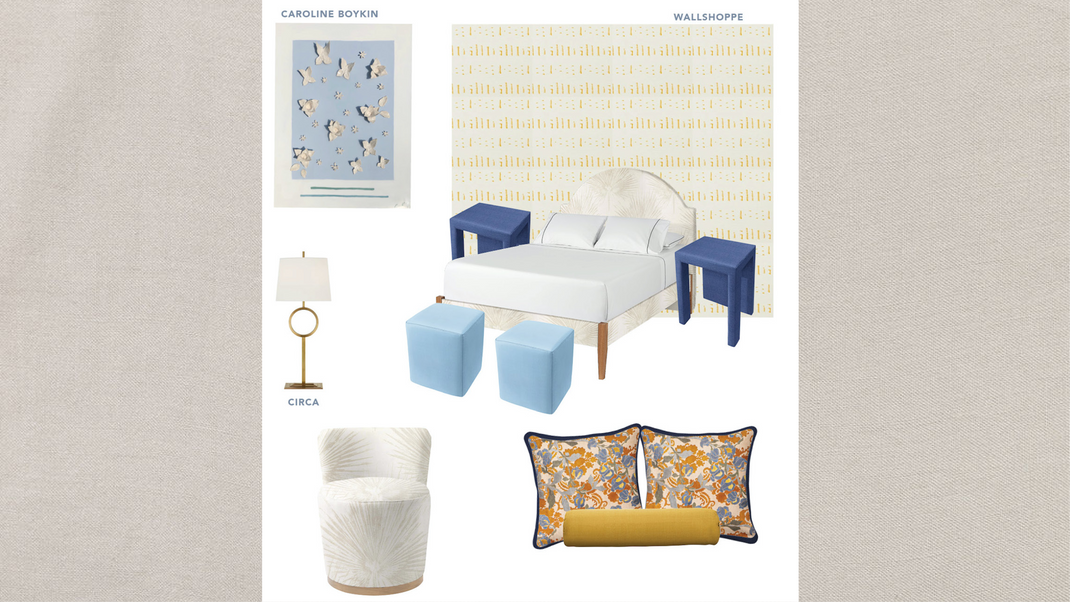 Blue Bungalow Bedroom of your Dreams!