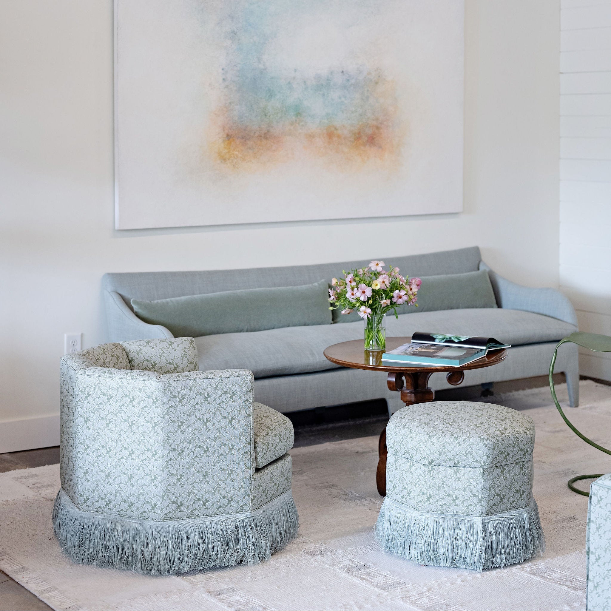 Mohair, Slate Blue– Coley Home