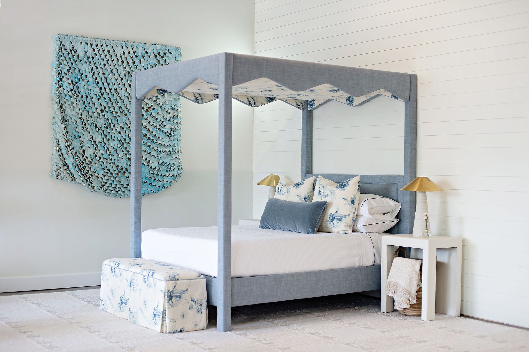 Make Canopies For Beds With Green Scene