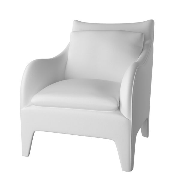 Custom Upholstered Club Chair– Coley Home