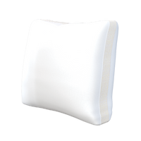Coley Home decorative pillow in white fabric.