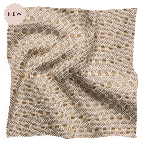 Lattice, Maize Cut Yardage