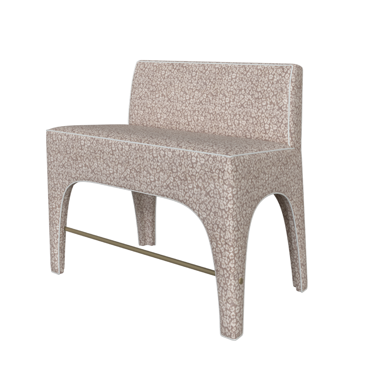 Bench Store Counter The Mia Counter Bench - Upholstered Dining Bench– Coley Home
