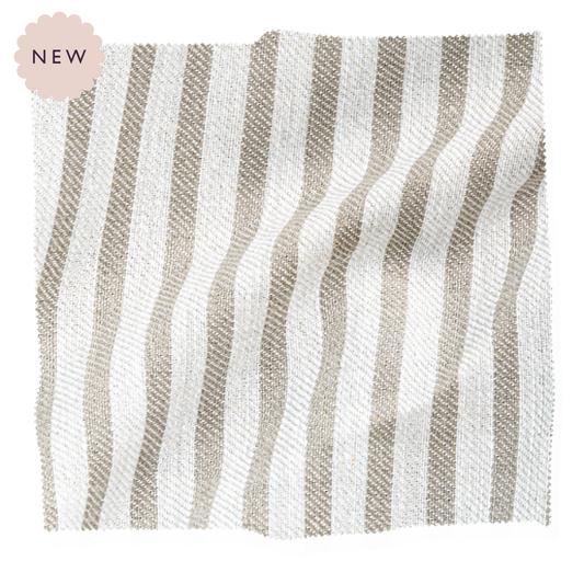 Linen Stripe, Natural