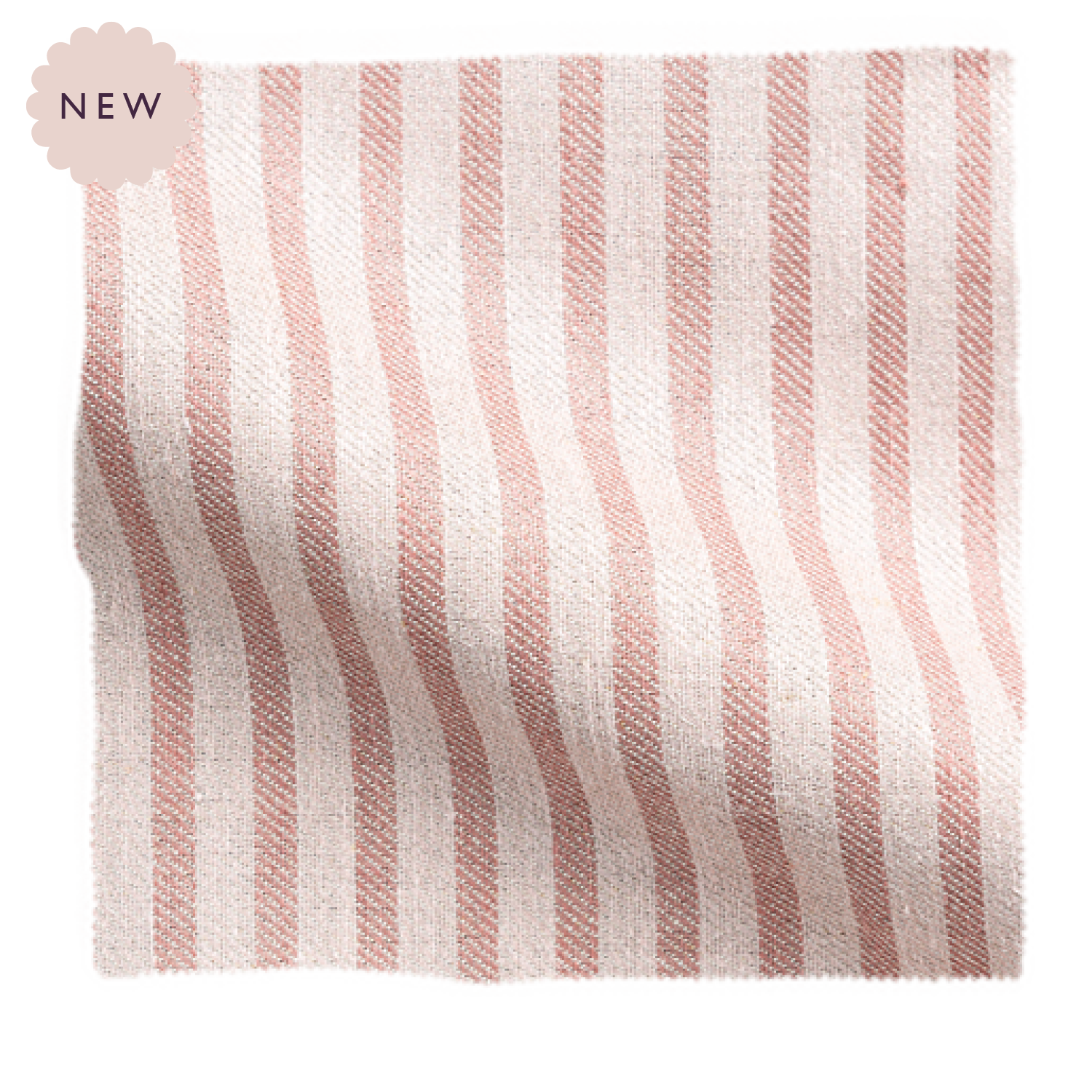 Shell Linien Linen Stripe, Shell – Coley Home