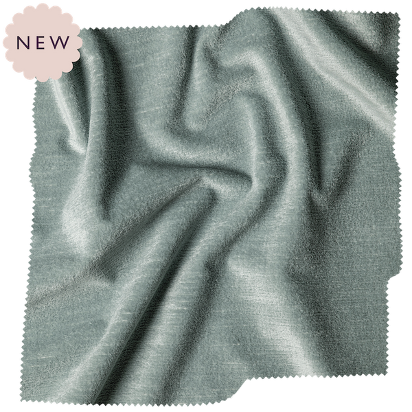 Linen Velvet, Aquamarine