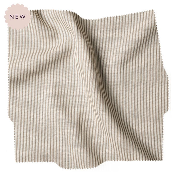 Pinstripe, Natural Cut Yardage