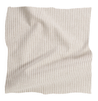 Beige striped fabric swatch from Coley Home.