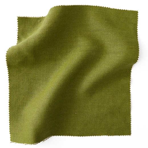 Olive green fabric swatch from Coley Home, ideal for upholstery and home decor projects.
