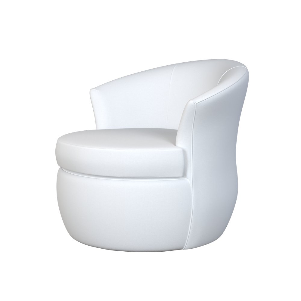 Upholstered Small Swivel Chair – Coley Home