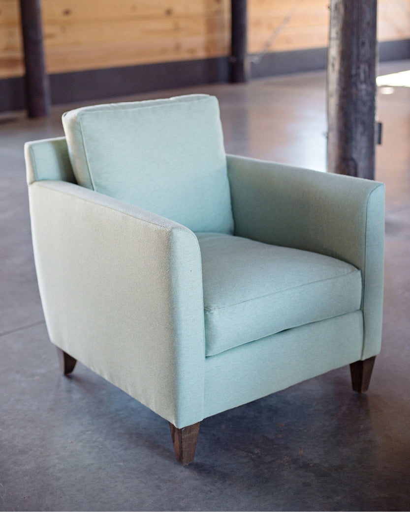 Seafoam green hotsell accent chair