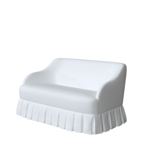 The Box Pleated Eloise Settee
