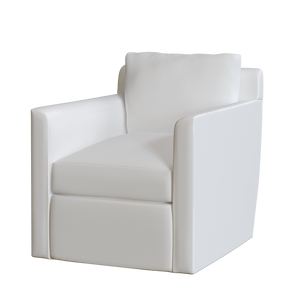 The Upholstered Hadley Swivel or Swivel Glider