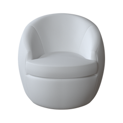 Custom Upholstered Swivel Chair