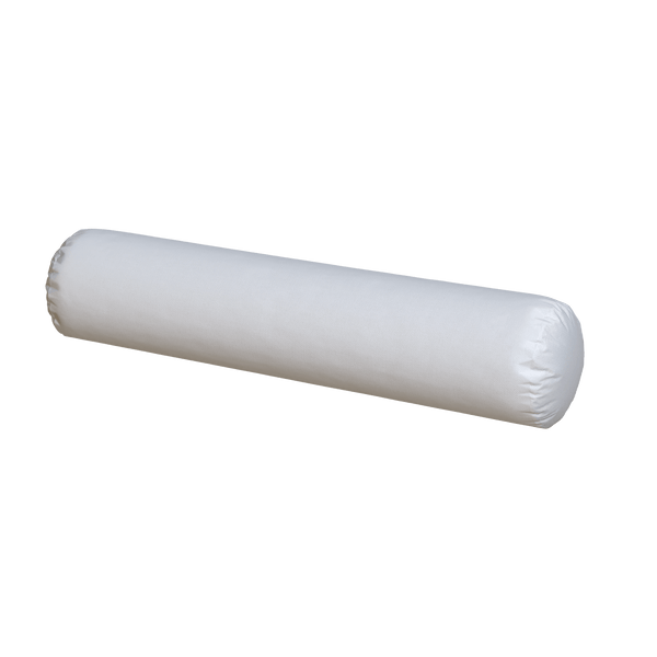 Coley Home Support Bolster Pillow - White Cylindrical Design