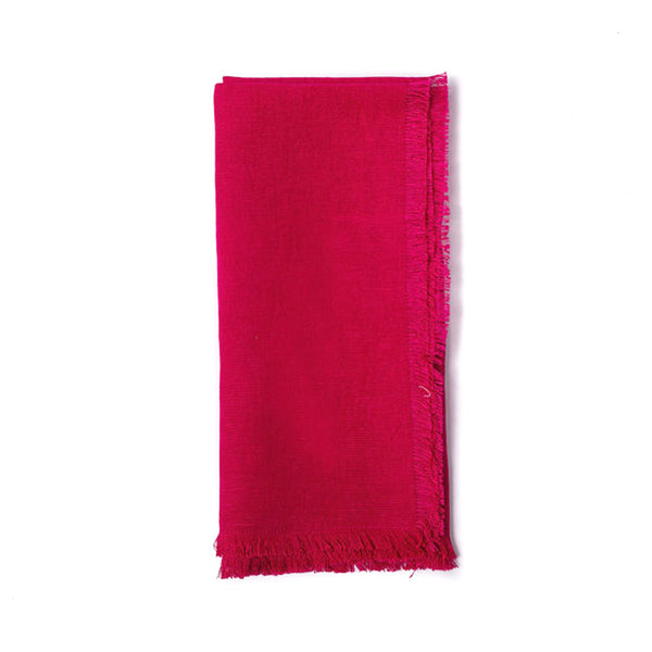 Coley Home red fabric swatch, vibrant textile sample for home decor or upholstery projects.