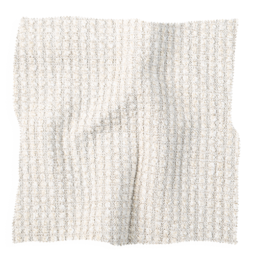 Coley Home fabric swatch, ivory ribbed texture. Perfect for custom upholstery and home décor projects.
