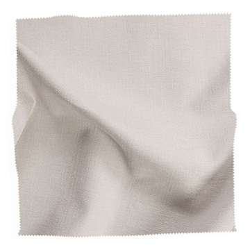 White fabric swatch from Coley Home, showcasing texture and quality.