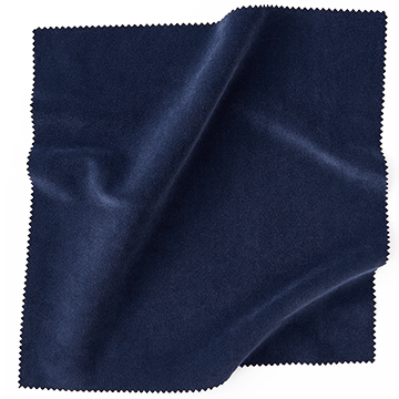 Navy blue fabric swatch from Coley Home.