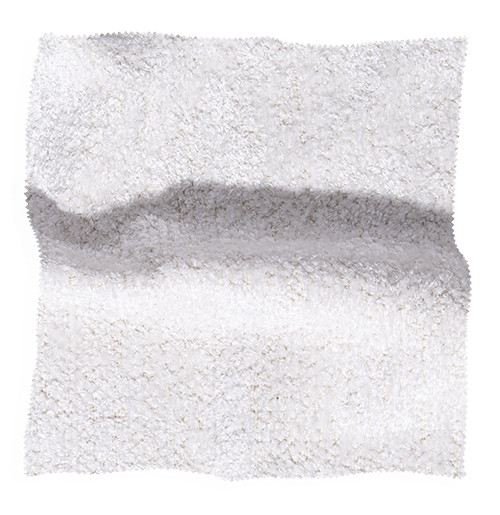 Coley Home soft fabric swatch in light gray color.