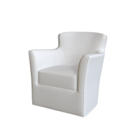 The Upholstered Myers Swivel